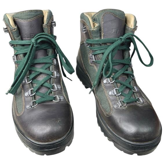 Vintage L.L. Bean Women’s Cresta Green Gore Tex Hiking Boot Size US 8 - Picture 5 of 13